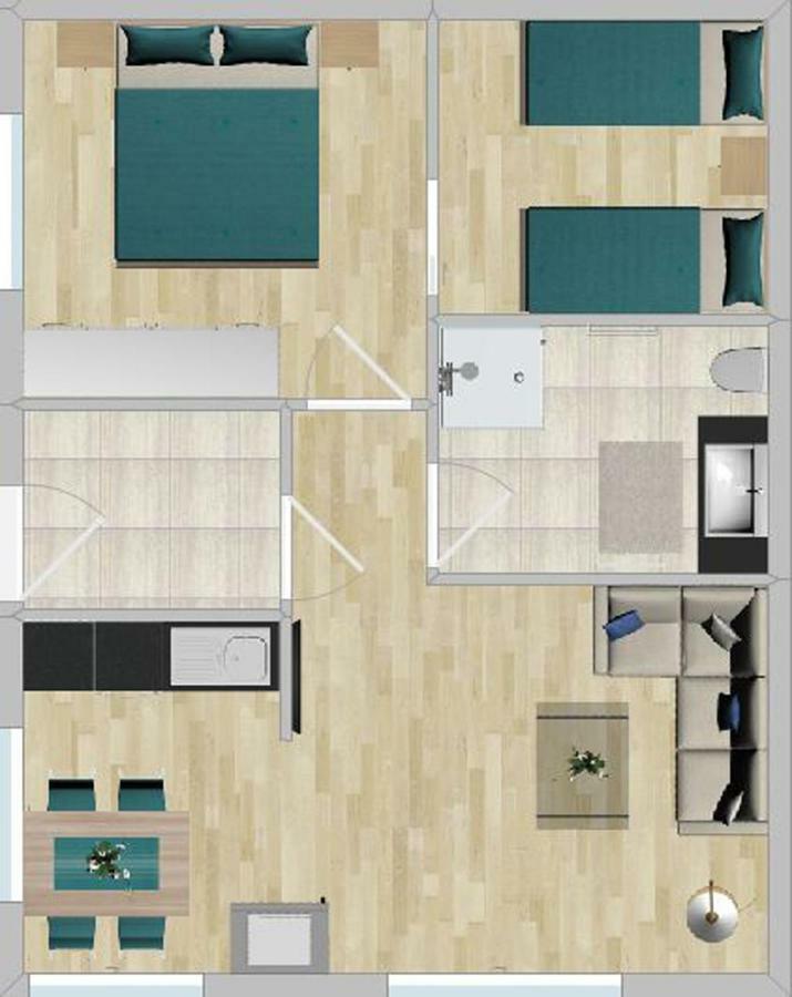 Appartement De Martin Aurach bei Kitzbühel Eksteriør billede